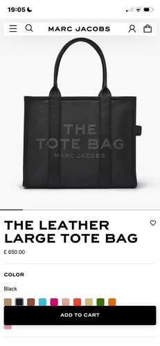 Marc jacobs the leather large - jacobs,